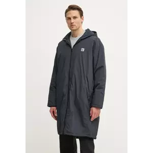 American Vintage geaca barbati, culoarea negru, de tranzitie, MZOT17BE25 imagine