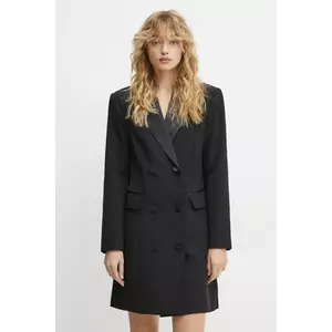 Bruuns Bazaar rochie culoarea negru, mini, dreaptă, BBW4322 imagine