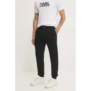 Karl Lagerfeld pantaloni de trening culoarea negru, neted, 500900.705752 imagine