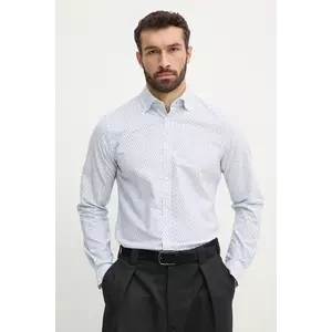 Joop! camasa din bumbac barbati, culoarea alb, cu guler button-down, regular, 30044861 imagine
