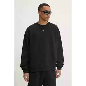 Diesel bluza S-BOXT-D SWEAT-SHIRT barbati, culoarea negru, neted, A14903.0GEAD imagine