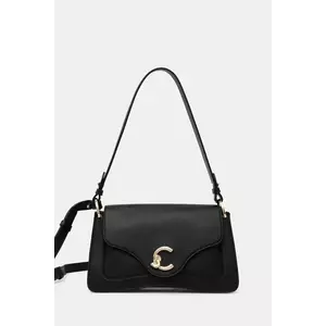 Coccinelle geantă de piele culoarea negru, E1 SSL 12 01 01 imagine