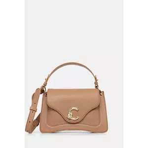 Coccinelle poseta de piele culoarea bej, E1 SSL 18 02 01 imagine