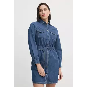 Pepe Jeans rochie din denim REGULAR DENIM DRESS mini, dreaptă, PL953581HX6 imagine