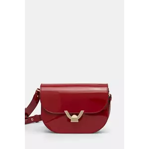 Coccinelle poseta de piele culoarea bordo, E1 S7I 15 03 01 imagine