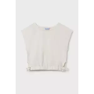 Mayoral top copii culoarea bej, 6029 imagine