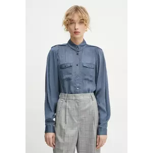 Bruuns Bazaar camasa femei, cu guler stand-up, regular, BBW4223 imagine