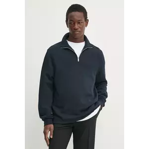 Filippa K bluza barbati, culoarea albastru marin, neted, 31561 imagine