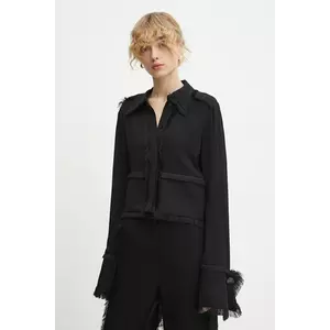 Day Birger et Mikkelsen camasa Emmie femei, culoarea negru, cu guler clasic, regular, DAY65243508 imagine