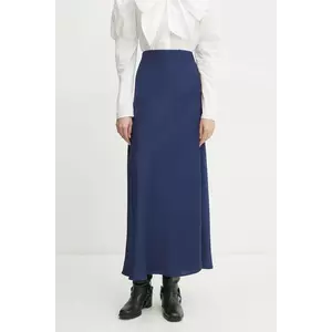 Bruuns Bazaar fusta culoarea albastru marin, maxi, drept, BBW4296 imagine