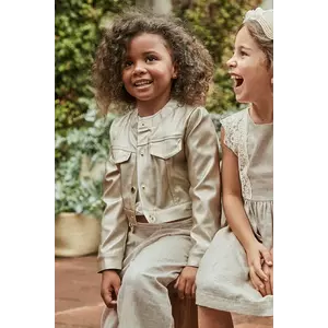 Mayoral geaca copii culoarea bej, 3404 imagine