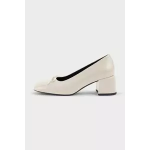 Vagabond Shoemakers pantofi de piele ADISON culoarea bej, cu toc drept, 5939-001-02 imagine