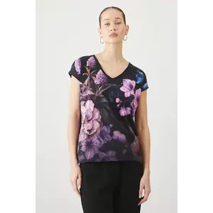 Medicine tricou din bumbac culoarea negru imagine