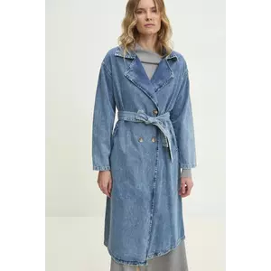 Answear Lab palton jeans femei, de tranzitie imagine