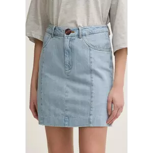 Gestuz fusta jeans mini, drept, 10909772 imagine