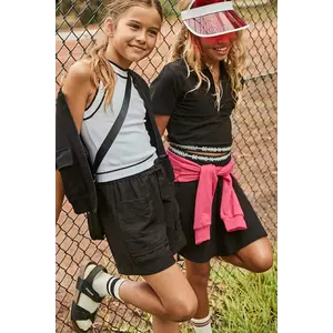 Mayoral pantaloni scurti copii culoarea negru, neted, 6216 imagine