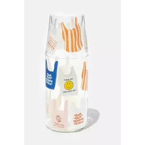 DOIY carafă și pahar Corner Shop Jar & Glass multicolor imagine