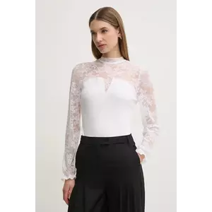 Morgan bluza TIMEL femei, culoarea alb, modelator, TIMEL imagine