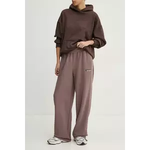 Karl Kani pantaloni de trening culoarea bej, cu imprimeu, 61030029 imagine