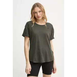 G-Star tricou din bumbac femei, culoarea gri imagine