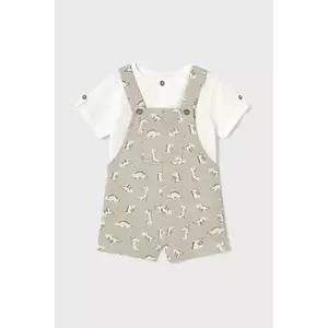 Mayoral set de bumbac pentru bebelusi culoarea bej, 1650 imagine