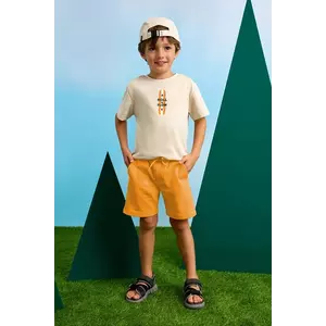 Mayoral pantaloni scurti copii culoarea portocaliu, 611 imagine