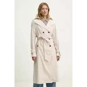 Answear Lab trenci femei, culoarea bej, de tranzitie imagine