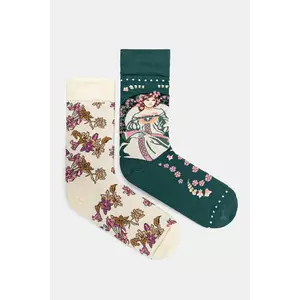 Medicine ciorapi de bumbac 2-pack femei imagine