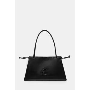 Coccinelle poseta de piele culoarea negru, E1 SS5 13 01 01 imagine