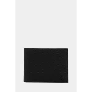 Lacoste portofel barbati, culoarea negru, NH4419HC imagine