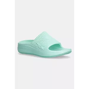 Reebok Classic papuci DMX RECOVERY SLIDE culoarea verde, 100221199 imagine