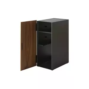 Yamazaki organizator pentru o consolă de jocuri Tower culoarea negru imagine