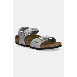 Birkenstock sandale copii Rio AS Kids culoarea argintiu, 1029477 imagine