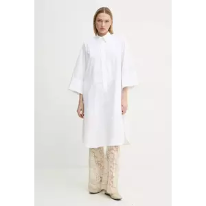 Day Birger et Mikkelsen rochie din bumbac Ambre culoarea bej, mini, oversize, DAY65243644 imagine