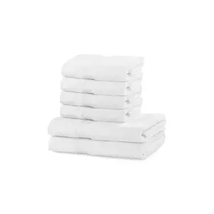 home & lifestyle set de prosoape Marina 6-pack culoarea alb, 0 imagine