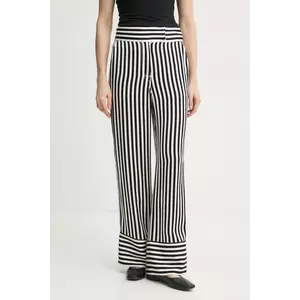 Day Birger et Mikkelsen pantaloni Gabin femei, culoarea negru, drept, high waist, DAY65243685 imagine