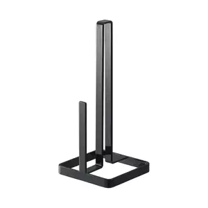 Yamazaki suport pentru prosoape de bucătărie Tower culoarea negru imagine