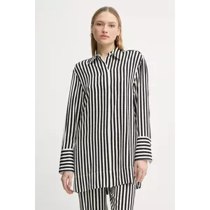 Day Birger et Mikkelsen camasa Lea femei, culoarea negru, cu guler clasic, relaxed, DAY65243708 imagine