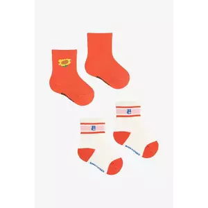 Bobo Choses sosete copii Sunflower 2-pack culoarea portocaliu, 125AH020 imagine