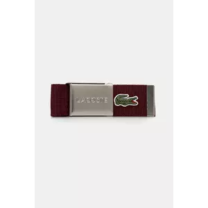 Lacoste curea culoarea bordo, RC2012 imagine