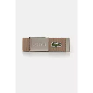 Lacoste curea culoarea bej, RC2012 imagine