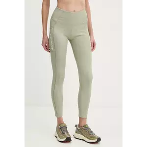 Columbia leggins sport Move femei, culoarea gri, melanj, 2072961 imagine