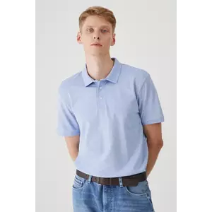 Medicine tricou polo barbati, melanj imagine