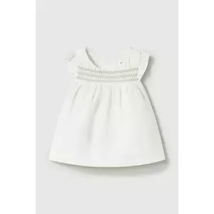 Mayoral Newborn rochie bebe culoarea bej, mini, evazată, 1846 imagine