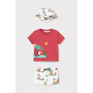 Mayoral Newborn costum de baie pentru bebeluși culoarea rosu, 1618 imagine