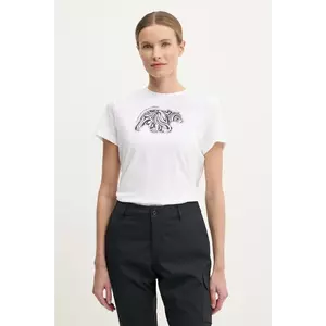 Columbia tricou Ruby Springs femei, culoarea alb, 2120061 imagine