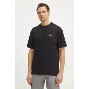 Hummel tricou din bumbac barbati, culoarea negru, cu imprimeu, 226078 imagine