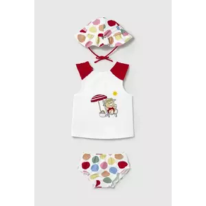 Mayoral Newborn costum de baie pentru bebeluși culoarea rosu, 1668 imagine