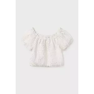 Mayoral bluza copii culoarea bej, neted, 6151 imagine