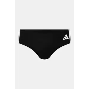 adidas Performance costum de baie 3 Stripes culoarea negru, JN6539 imagine